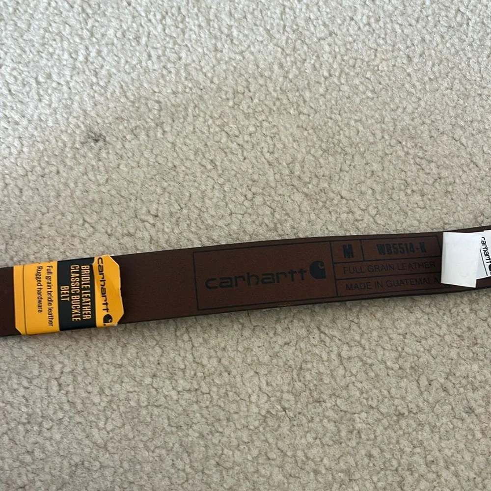 Carhartt | Bridle Leather Classic Buckle Belt